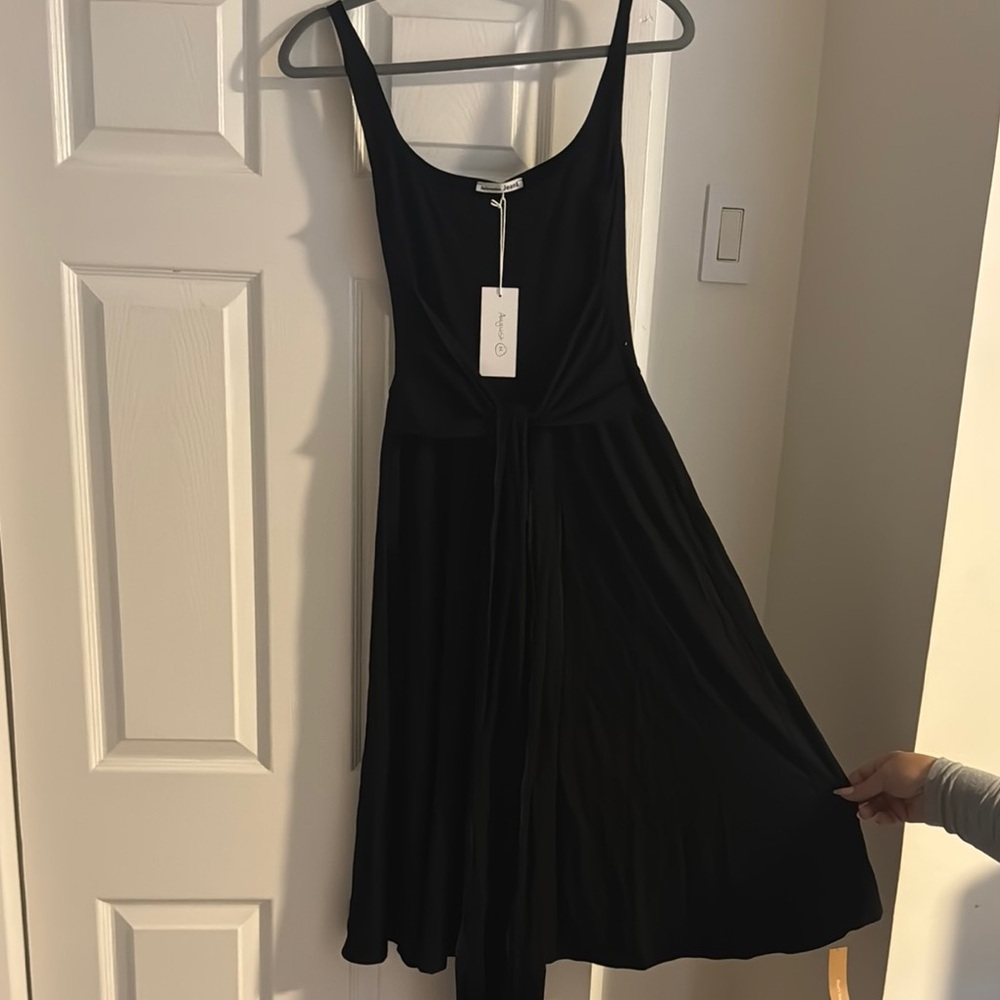 REFORMATION Elegant Black Dress